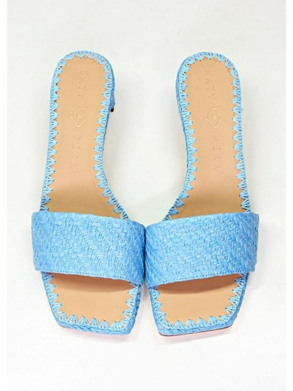 Katy Perry Women's Wanderering Slip-On Sandals Sky Blue Size 8 (MSRP $98) - Picture 4 of 9